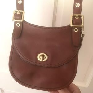 COPY - NWOT COACH classic crossbody saddle bag brown